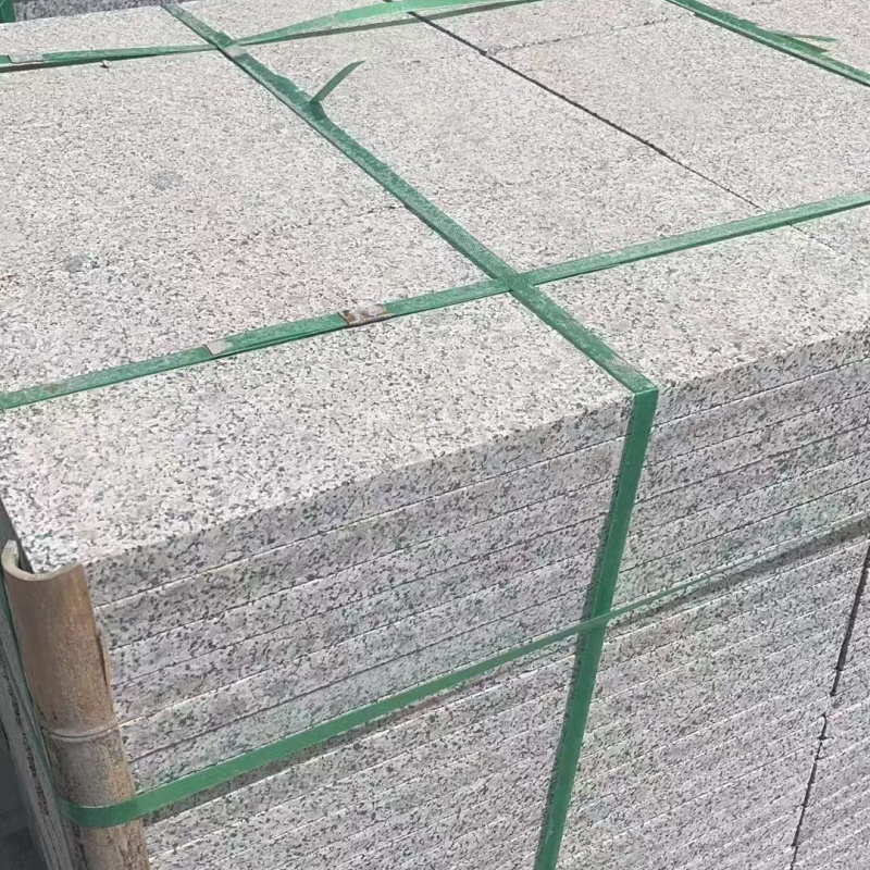 榆林芝麻白地铺石石材厂家